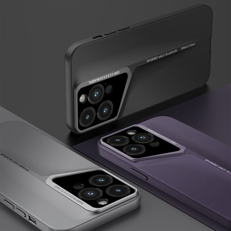 For iPhone 15 GKK Blade Ultra-thin Full Coverage Phone Case(Purple) - free shipping - PMC Jewellery - Order now!