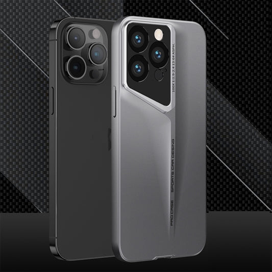 For iPhone 15 Pro GKK Blade Ultra-thin Full Coverage Phone Case(Grey) - iPhone 15 Pro Cases by GKK | Online Shopping South Africa | PMC Jewellery | Buy Now Pay Later Mobicred