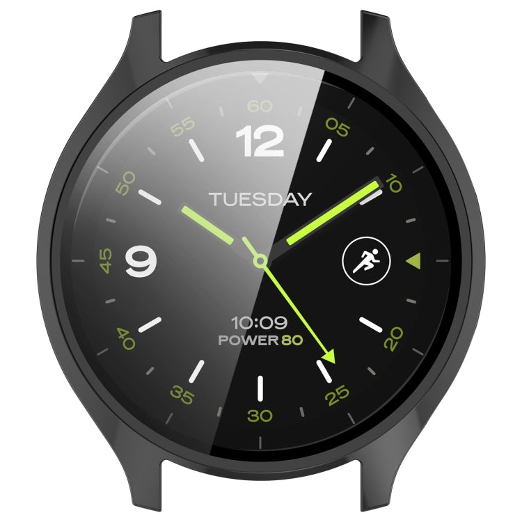 For Xiaomi Watch 2 PC + Tempered Film Integrated Watch Protective Case(Black) - free shipping - PMC TechLife - Order now!