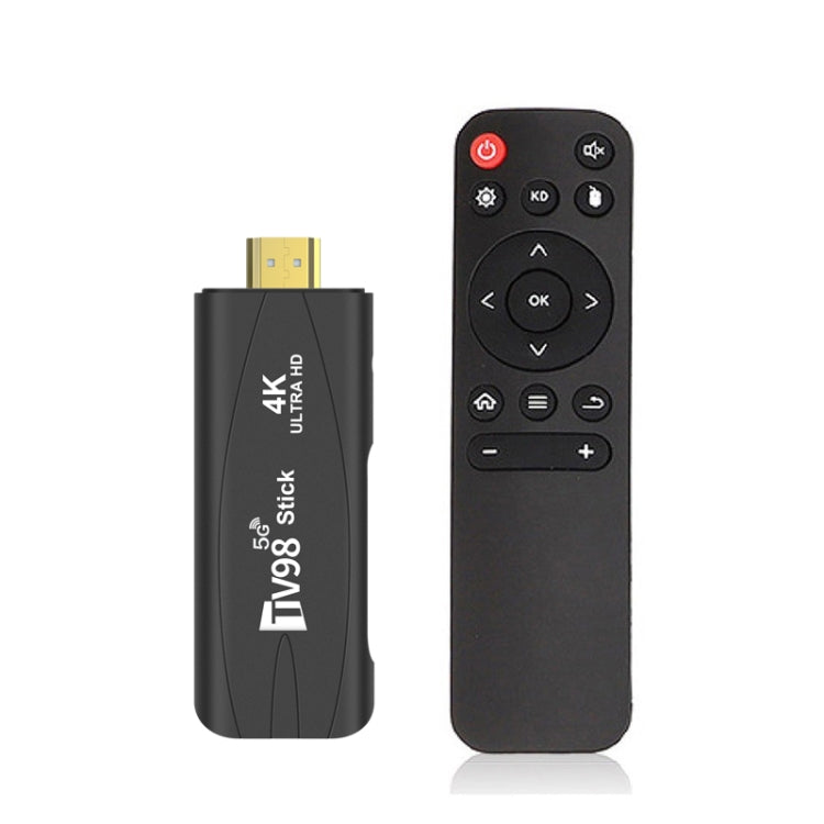 TV98 Rockchip 3228A Quad Core 4K HD Bluetooth Android TV Stick, RAM:2GB+16GB(US Plug) - Android TV Sticks by PMC Jewellery | Online Shopping South Africa | PMC Jewellery | Buy Now Pay Later Mobicred