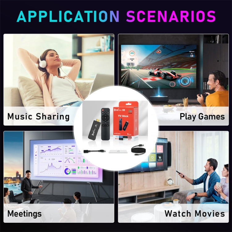 TV98 Rockchip 3228A Quad Core 4K HD Bluetooth Android TV Stick, RAM:2GB+16GB(UK Plug) - Android TV Sticks by PMC TechLife | Online Shopping South Africa | PMC TechLife | Buy Now Pay Later Mobicred