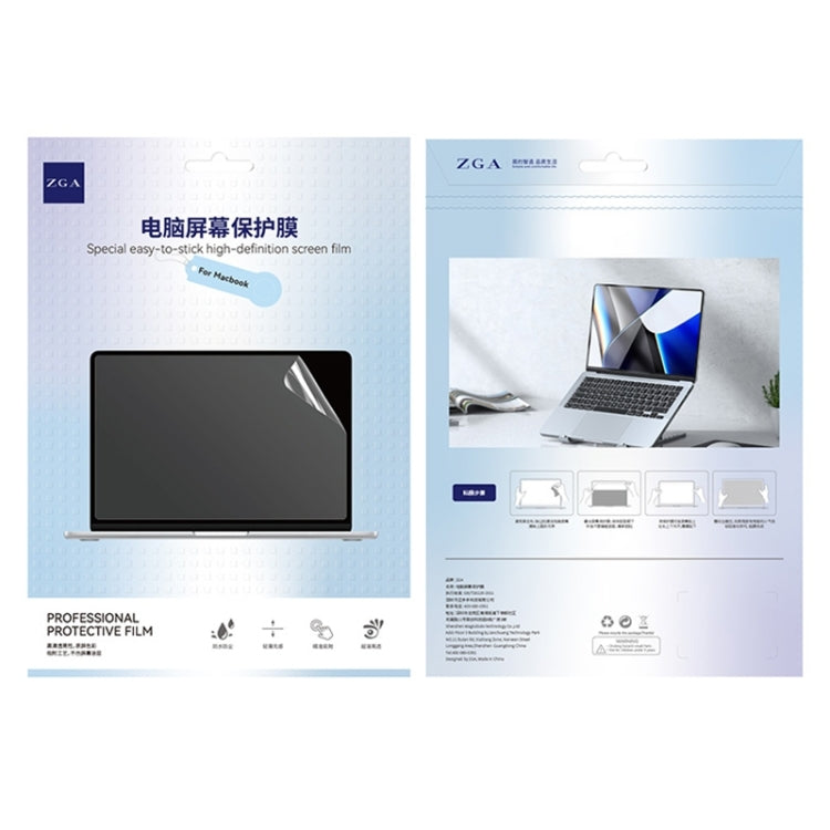For MacBook Pro 13.3 inch 2020 ZGA Clear HD PET Laptop Screen Protector - free shipping - PMC Jewellery - Order now!