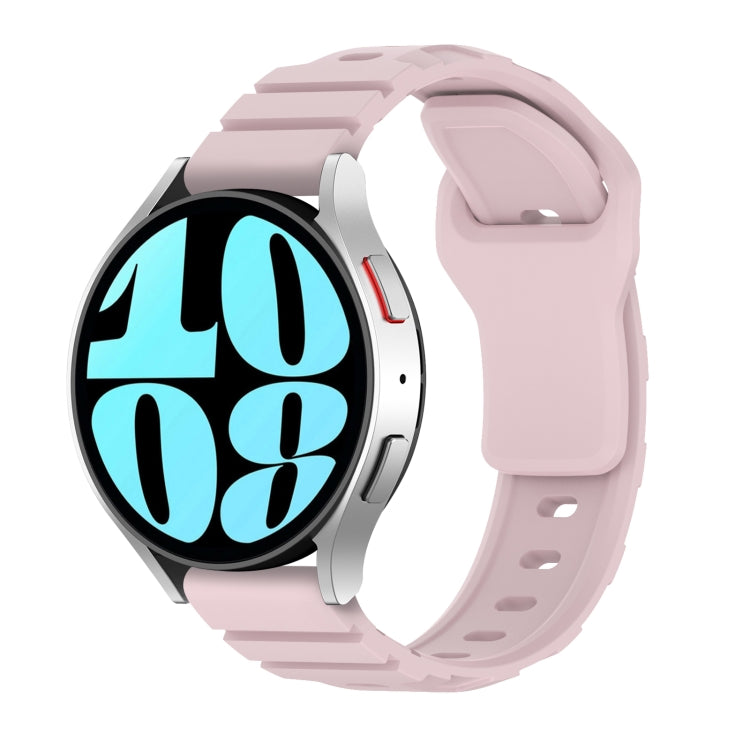 18mm Armor Silicone Watch Band(Pink) - 18mm Bands by PMC TechLife | Online Shopping South Africa | PMC TechLife | Buy Now Pay Later Mobicred