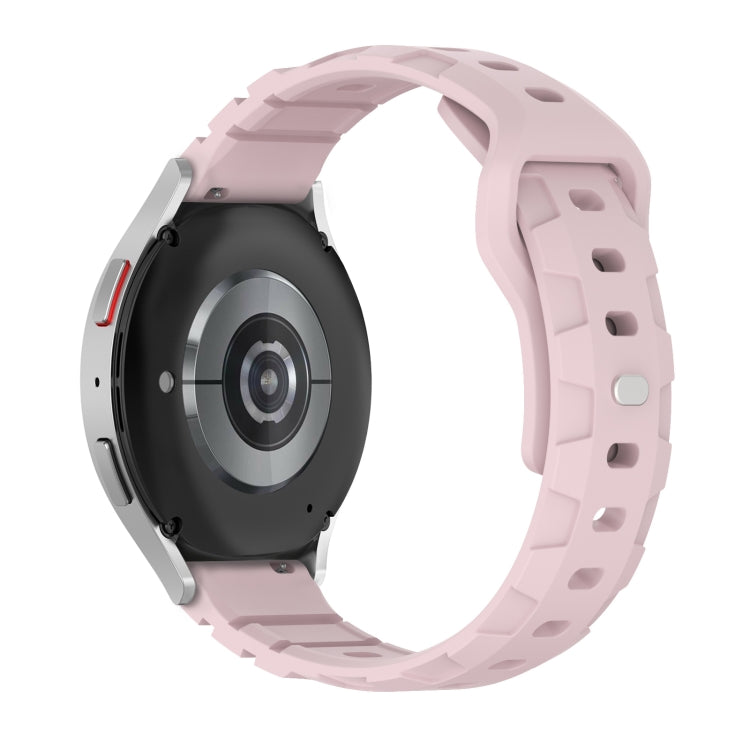 18mm Armor Silicone Watch Band(Pink) - 18mm Bands by PMC TechLife | Online Shopping South Africa | PMC TechLife | Buy Now Pay Later Mobicred