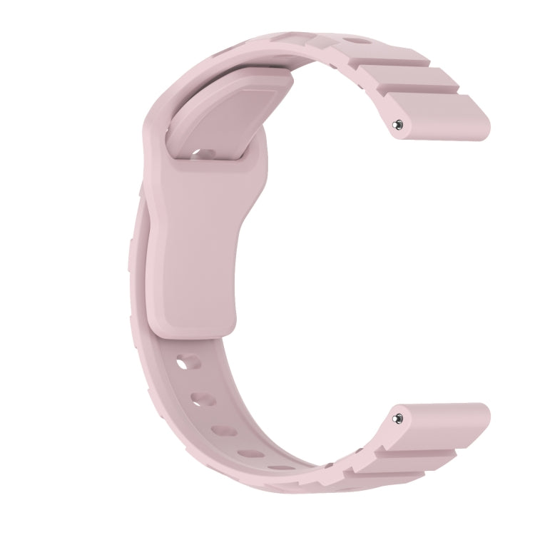 22mm Armor Silicone Watch Band(Pink) - 22mm Bands by PMC TechLife | Online Shopping South Africa | PMC TechLife