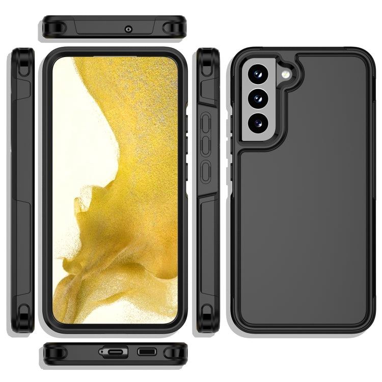 For Samsung Galaxy S22+ 5G RedPepper Armor PC Hybrid TPU Phone Case(Black) - Galaxy S22+ 5G Cases by RedPepper | Online Shopping South Africa | PMc TechLife | Buy Now Pay Later Mobicred