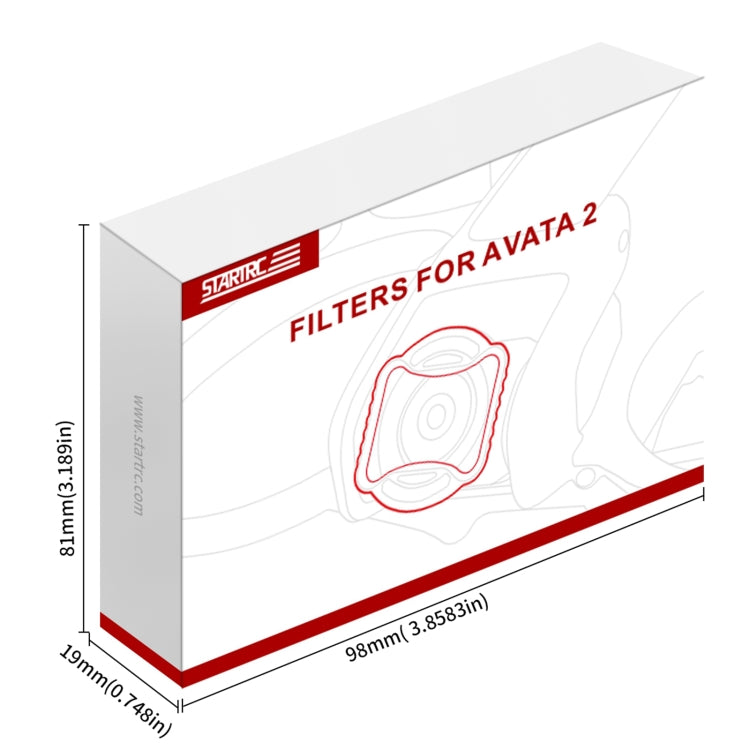 For DJI Avata 2 STARTRC Drone Lens Filter, Lens:3 in 1 ND8/16/32 -  by STARTRC | Online Shopping South Africa | PMC Jewellery | Buy Now Pay Later Mobicred