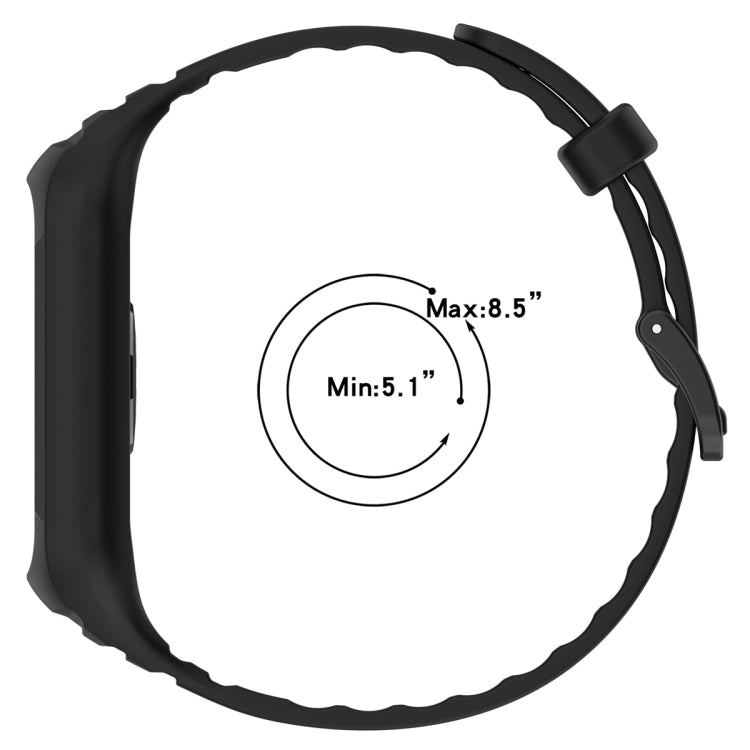 For Honor Band 9 Armor Integrated Silicone Watch Band(Light Pink) - Watch Bands by PMC TechLife | Online Shopping South Africa | PMC TechLife