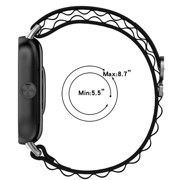 For Xiaomi Mi Band 8 Pro / Redmi Watch 4 Loop Nylon Watch Band(Orange) - Watch Bands by PMC TechLife | Online Shopping South Africa | PMC TechLife