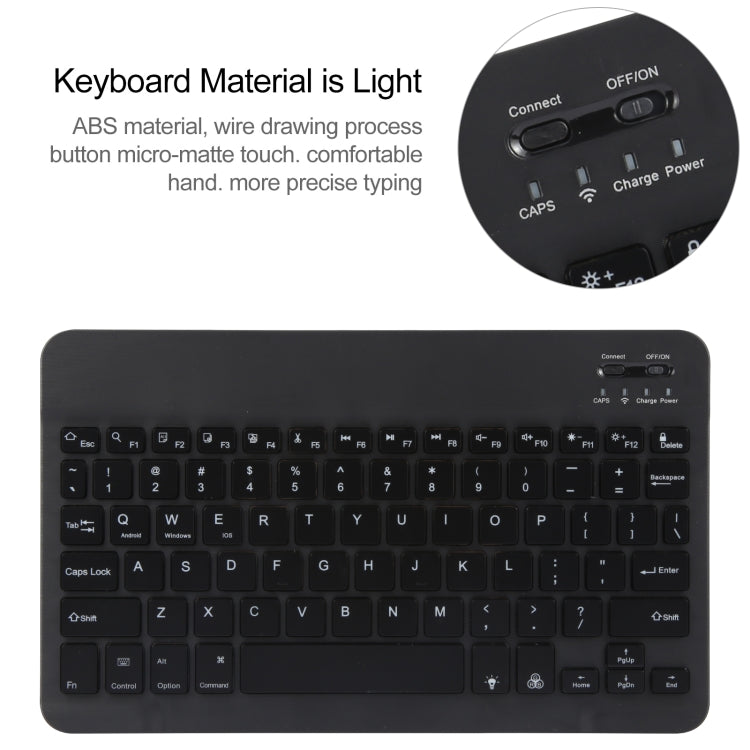 For Huawei MatePad Air 11.5 Square Button Backlight Bluetooth Keyboard Rotatable Holder Leather Case(Black) - free shipping - PMC TechLife - Order now!