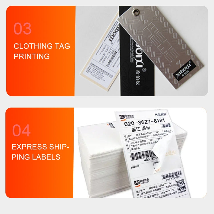 ZJ-9250 100x150mm USB Thermal Label Printer, Plug:AU Plug(Black) - Printer by PMC TechLife | Online Shopping South Africa | PMC TechLife | Buy Now Pay Later Mobicred