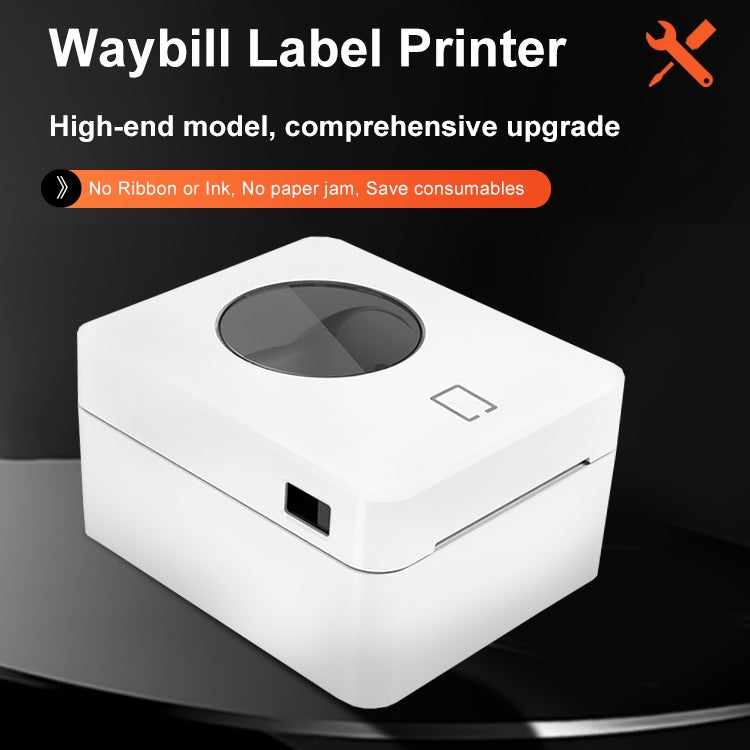 ZJ-9250 100x150mm USB Bluetooth Thermal Label Printer, Plug:EU Plug(Black) - Printer by PMC TechLife | Online Shopping South Africa | PMC TechLife | Buy Now Pay Later Mobicred