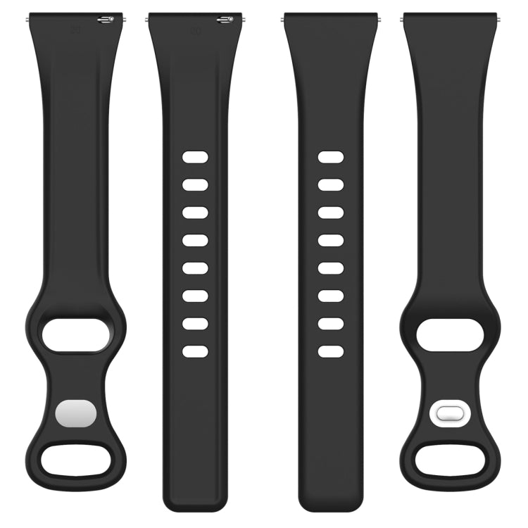 22mm Slim Reverse Buckle Silicone Watch Band(Purple) - 22mm Bands by PMC TechLife | Online Shopping South Africa | PMC TechLife
