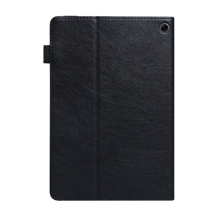 For Amazon Kindle Fire HD10 2021/2023 Extraordinary Series Smart Leather Tablet Case(Black) - Amazon by PMC TechLife | Online Shopping South Africa | PMC TechLife | Buy Now Pay Later Mobicred