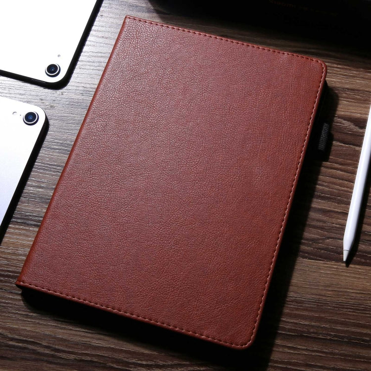 10 inch Extraordinary Series Leather Tablet Case(Brown) - 10 - 11 inch by PMC TechLife | Online Shopping South Africa | PMC TechLife | Buy Now Pay Later Mobicred