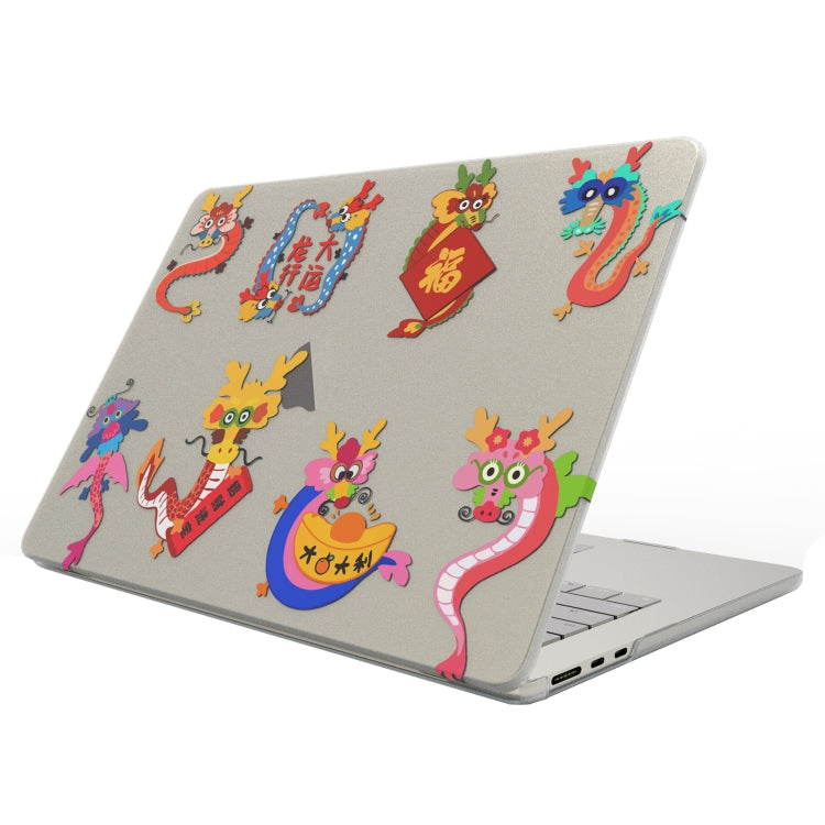 For MacBook Pro 16 A2141 UV Printed Pattern Laptop Frosted Protective Case(DDC-1677) - MacBook Pro Cases by PMC Jewellery | Online Shopping South Africa | PMC Jewellery | Buy Now Pay Later Mobicred