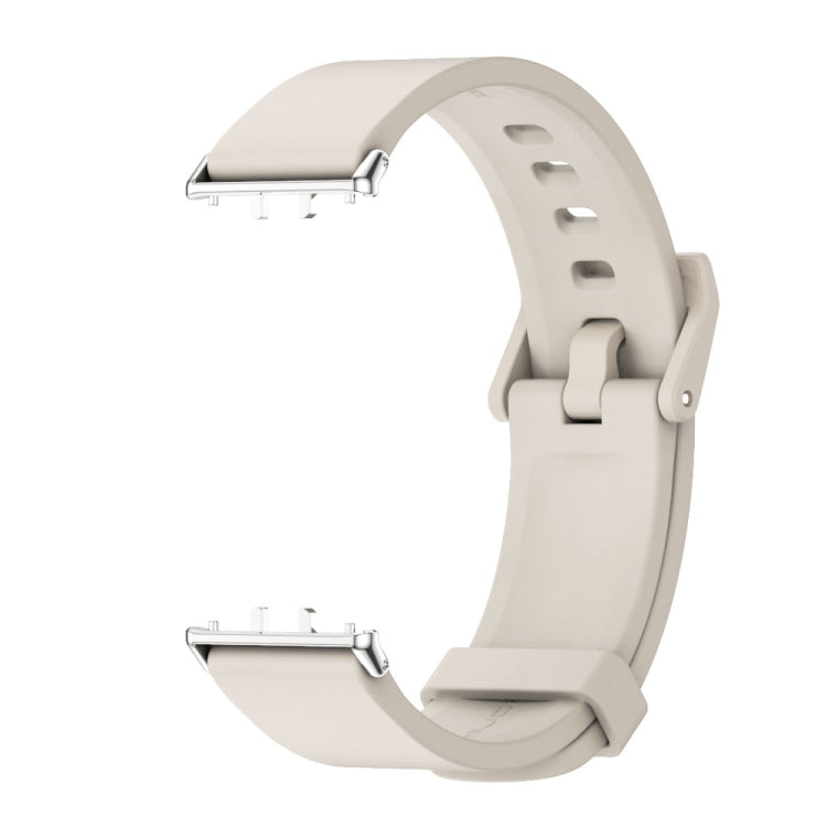 For Samsung Galaxy Fit 3 Mijobs Silicone Watch Band(Grey+Silver) - free shipping - PMc TechLife - Order now!