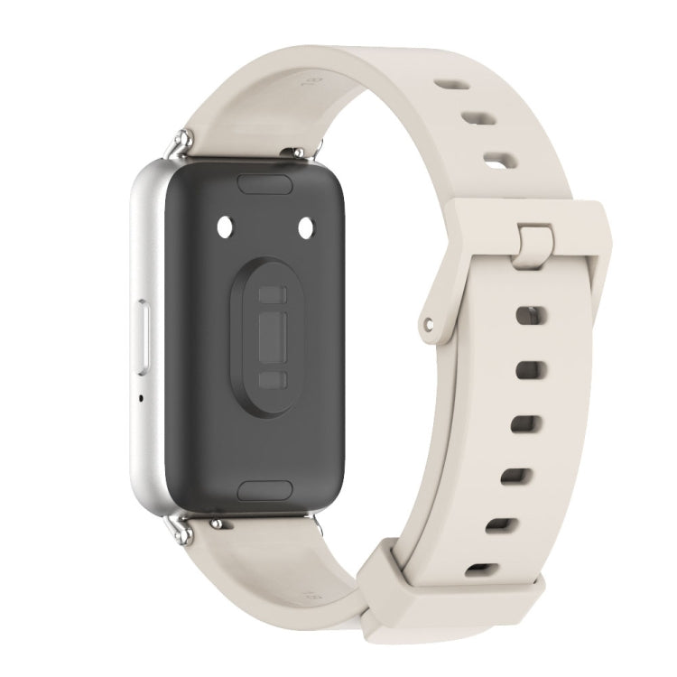 For Samsung Galaxy Fit 3 Mijobs Silicone Watch Band(Grey+Silver) - free shipping - PMc TechLife - Order now!