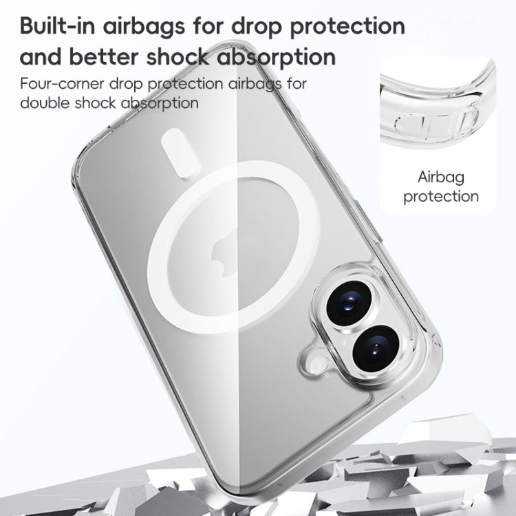 For iPhone 16 Pro Max ZGA Magsafe Clear PC Hybrid TPU Phone Case(Transparent) - iPhone 16 Pro Max Cases by ZGA | Online Shopping South Africa | PMC Jewellery | Buy Now Pay Later Mobicred