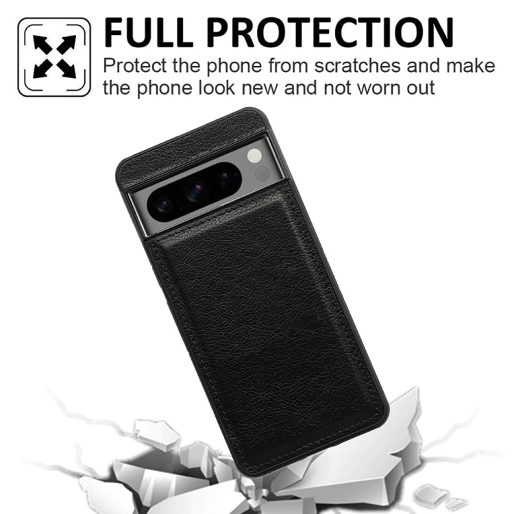 For Google Pixel 9 / Pixel 9 Pro Cowhide Texture Back Cover Phone Case(Black) - Google Cases by PMC TechLife | Online Shopping South Africa | PMC TechLife | Buy Now Pay Later Mobicred