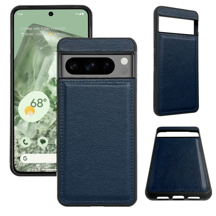 For Google Pixel 8 Pro Multifunctional 7-Card Wallet Leather Phone Case(Royal Blue) - Google Cases by PMC TechLife | Online Shopping South Africa | PMC TechLife | Buy Now Pay Later Mobicred