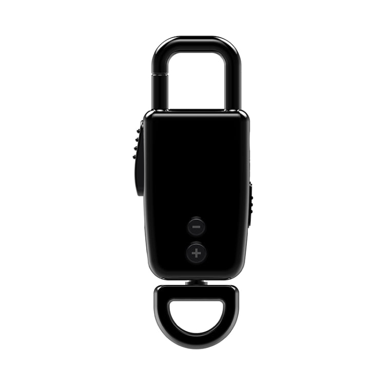 JNN S20 Zinc Alloy Keychain Voice Recorder, Memory:4GB(Black) - Other Style by JNN | Online Shopping South Africa | PMC TechLife | Buy Now Pay Later Mobicred