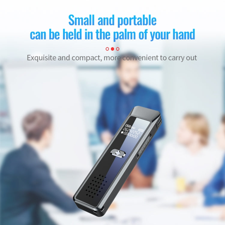 JNN Q7 Mini Portable Voice Recorder with OLED Screen, Memory:4GB(Metal Gray) - Recording Pen by JNN | Online Shopping South Africa | PMC TechLife | Buy Now Pay Later Mobicred