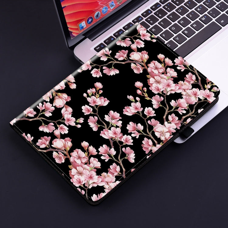 For Huawei MatePad Pro 11 2022 Crystal Texture Painted Leather Smart Tablet Case(Plum Bossom) - Huawei by PMC TechLife | Online Shopping South Africa | PMC TechLife | Buy Now Pay Later Mobicred
