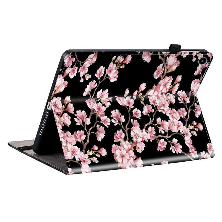 For Huawei MatePad SE 10.4 Crystal Texture Painted Leather Smart Tablet Case(Plum Bossom) - Huawei by PMC TechLife | Online Shopping South Africa | PMC TechLife | Buy Now Pay Later Mobicred