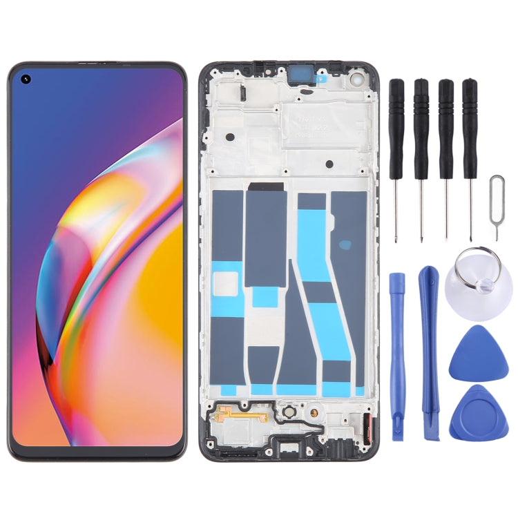 For OPPO F19 Pro+ 5G Original AMOLED LCD Screen Digitizer Full Assembly with Frame - LCD Screen by PMC TechLife | Online Shopping South Africa | PMC TechLife | Buy Now Pay Later Mobicred
