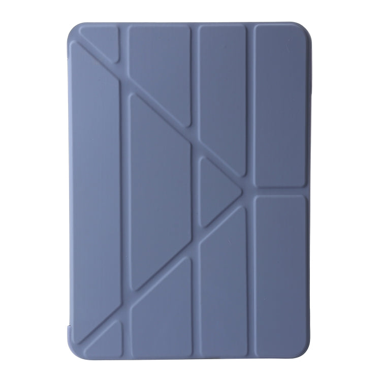 For iPad Pro 11 2024 TPU Deformation Flip Leather Tablet Case with Holder(Purple) - free shipping - PMC TechLife - Order now!