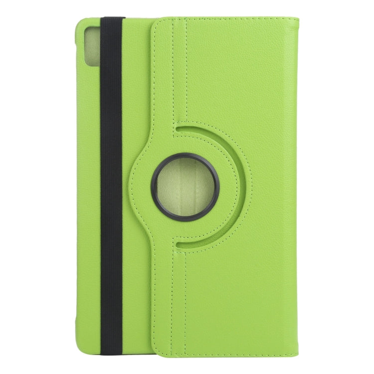 For iPad Pro 11 2024 360 Degree Rotation Litchi Texture Leather Tablet Case with Holder(Green) - iPad Pro 11 2024 Cases by PMC TechLife | Online Shopping South Africa | PMC TechLife | Buy Now Pay Later Mobicred