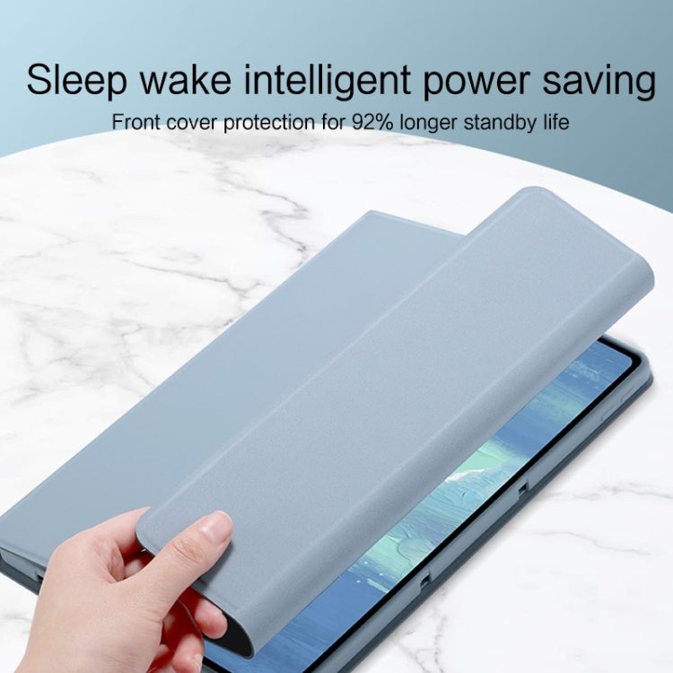 For Xiaomi Pad 5 Pro 12.4 inch Detachable Keyboard Smart Tablet Leather Case(Blue) - Xiaomi Keyboard by PMC TechLife | Online Shopping South Africa | PMC TechLife | Buy Now Pay Later Mobicred