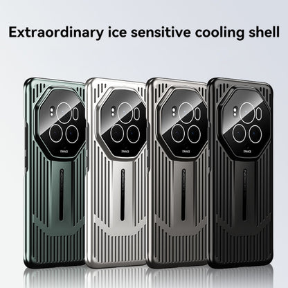 For Honor Magic6 Pro Ice Sense Heat Dissipation Electroplating Frosted Phone Case(Light Green) - Honor Cases by PMC Jewellery | Online Shopping South Africa | PMC Jewellery | Buy Now Pay Later Mobicred