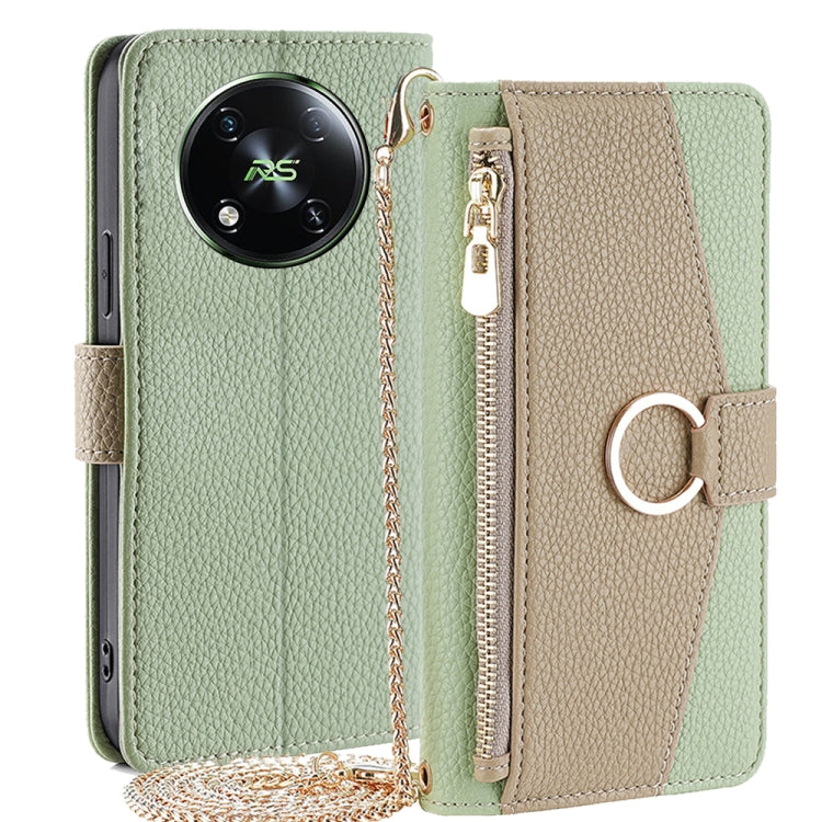 For Itel RS4 4G Crossbody Litchi Texture Leather Phone Case(Green) - free shipping - PMC TechLife - Order now!