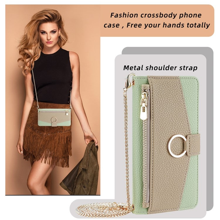 For Itel RS4 4G Crossbody Litchi Texture Leather Phone Case(Green) - free shipping - PMC TechLife - Order now!