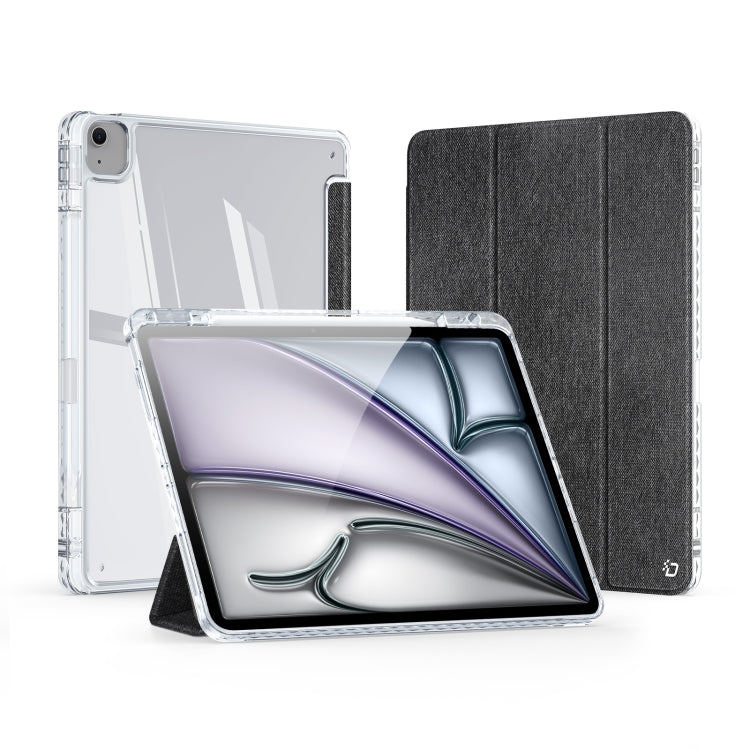 For iPad Air 13 2024 / Pro 12.9 DUX DUCIS Unid Series PU+TPU Smart Tablet Case(Black) - iPad Air 13 2024 Cases by DUX DUCIS | Online Shopping South Africa | PMC Jewellery | Buy Now Pay Later Mobicred