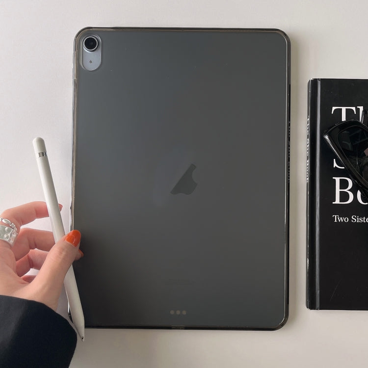 For iPad Pro 13 2024 Skin-feeling Crystal Clear Acrylic Tablet Case(Black) - iPad Pro 13 2024 Cases by PMC TechLife | Online Shopping South Africa | PMC TechLife | Buy Now Pay Later Mobicred