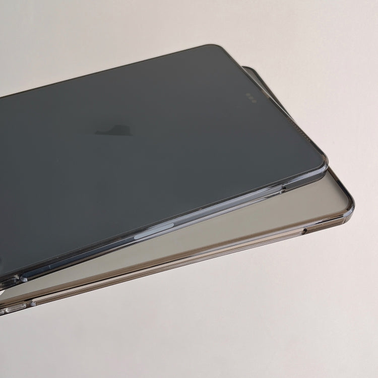 For iPad Pro 11 2024 Skin-feeling Crystal Clear Acrylic Tablet Case(Black) - iPad Pro 11 2024 Cases by PMC TechLife | Online Shopping South Africa | PMC TechLife | Buy Now Pay Later Mobicred