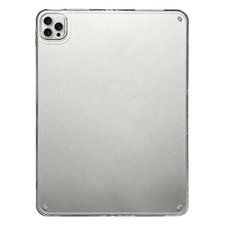 For iPad Pro 13 2024 Suck Pen Clear Acrylic Tablet Case(Transparent) - iPad Pro 13 2024 Cases by PMC Jewellery | Online Shopping South Africa | PMC Jewellery | Buy Now Pay Later Mobicred