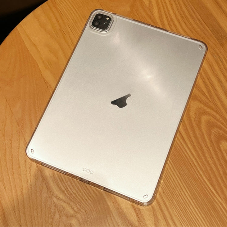 For iPad Pro 13 2024 Suck Pen Clear Acrylic Tablet Case(Transparent) - iPad Pro 13 2024 Cases by PMC TechLife | Online Shopping South Africa | PMC TechLife | Buy Now Pay Later Mobicred