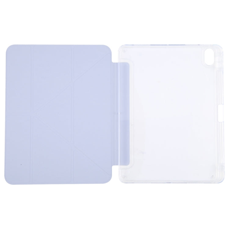 For iPad 2025 / 2022 GEBEI Deformation Leather Tablet Case(Purple) - free shipping - PMc TechLife - Order now!