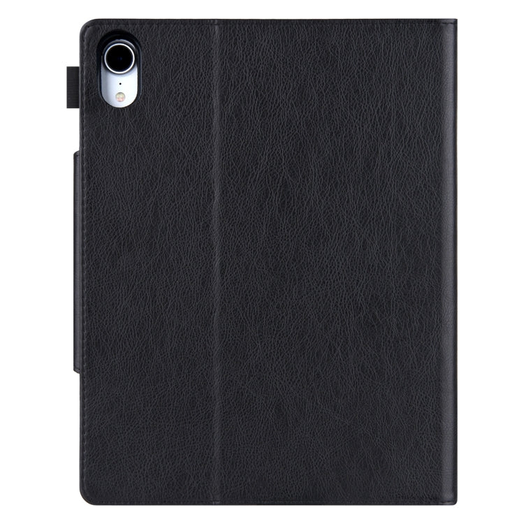 For iPad Pro 13 2024 Solid Color Metal Buckle Leather Smart Tablet Case(Black) - iPad Pro 13 2024 Cases by PMC Jewellery | Online Shopping South Africa | PMC Jewellery | Buy Now Pay Later Mobicred