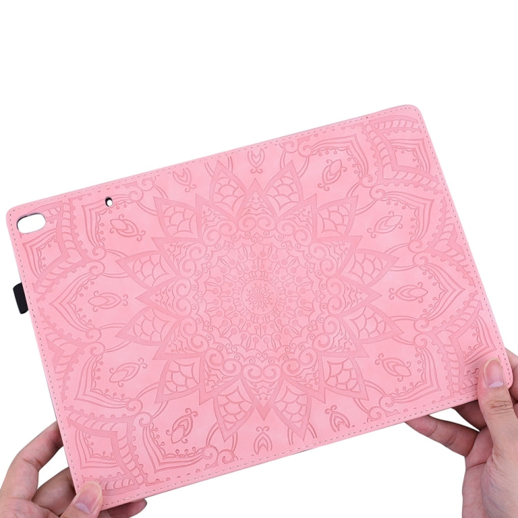 For iPad Pro 11 2024 Calf Texture Embossed Leather Tablet Case(Pink) - iPad Pro 11 2024 Cases by PMC TechLife | Online Shopping South Africa | PMC TechLife | Buy Now Pay Later Mobicred