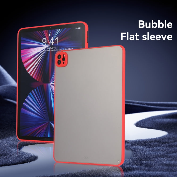 For iPad Air 11 2025 / 2024 Skin Feel 2 in 1 PC Hybrid TPU Tablet Case(Red) - iPad Air 11 2025 / 2024 Cases by PMC Jewellery | Online Shopping South Africa | PMC Jewellery | Buy Now Pay Later Mobicred