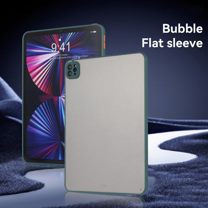 For iPad Air 11 2024 Skin Feel 2 in 1 PC Hybrid TPU Tablet Case(Green) - iPad Pro 11 2024 Cases by PMC Jewellery | Online Shopping South Africa | PMC Jewellery | Buy Now Pay Later Mobicred