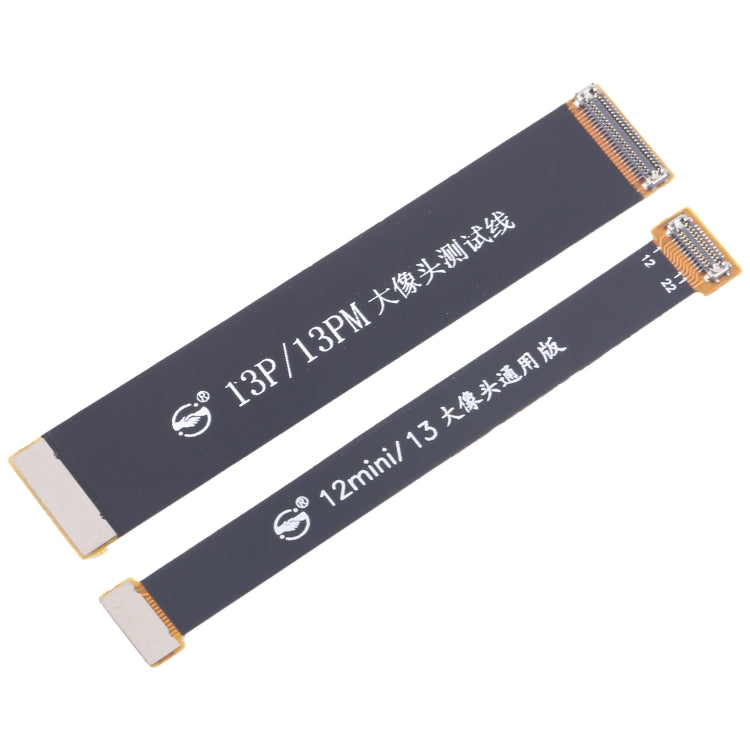 For iPhone 13 Pro Max 2pcs/Set Rear Camera Extension Test Flex Cable - Test Tools by PMC TechLife | Online Shopping South Africa | PMC TechLife | Buy Now Pay Later Mobicred