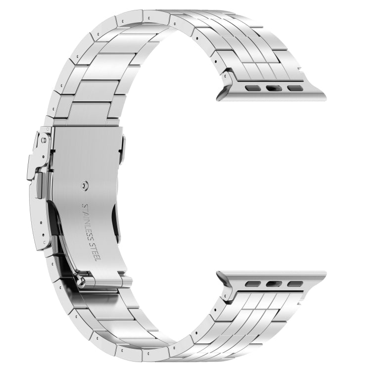 For Apple Watch 38mm Armor 5-bead Titanium Watch Band(Silver) - free shipping - PMC TechLife - Order now!