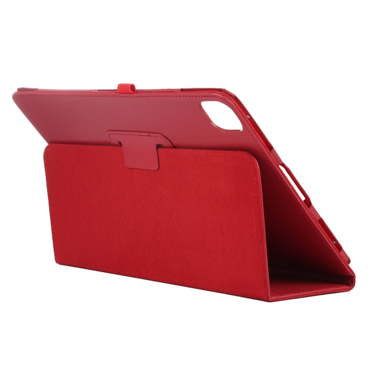 For iPad Pro 13 2024 Litchi Texture Solid Color Leather Tablet Case(Red) - iPad Pro 13 2024 Cases by PMC Jewellery | Online Shopping South Africa | PMC Jewellery | Buy Now Pay Later Mobicred