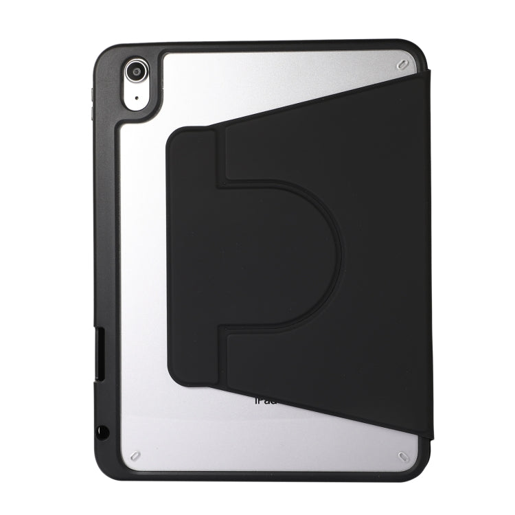 For iPad Pro 13 2024 2 in 1 Acrylic Split Rotating Leather Tablet Case(Black) - iPad Pro 13 2024 Cases by PMC Jewellery | Online Shopping South Africa | PMC Jewellery | Buy Now Pay Later Mobicred
